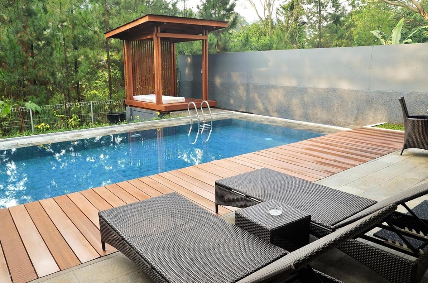 Hikari Hill View Villa 7 Bedrooms With A Private Swimming Pool And Billiard Bandung Ngoại thất bức ảnh